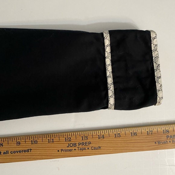 Merona Black & White All Weather Trench Coat with pockets women’s size SP - Picture 11 of 14